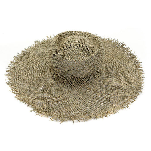 BEACH SUMMER CASUAL FARMER STRAW HAT_CWAH037-B20223