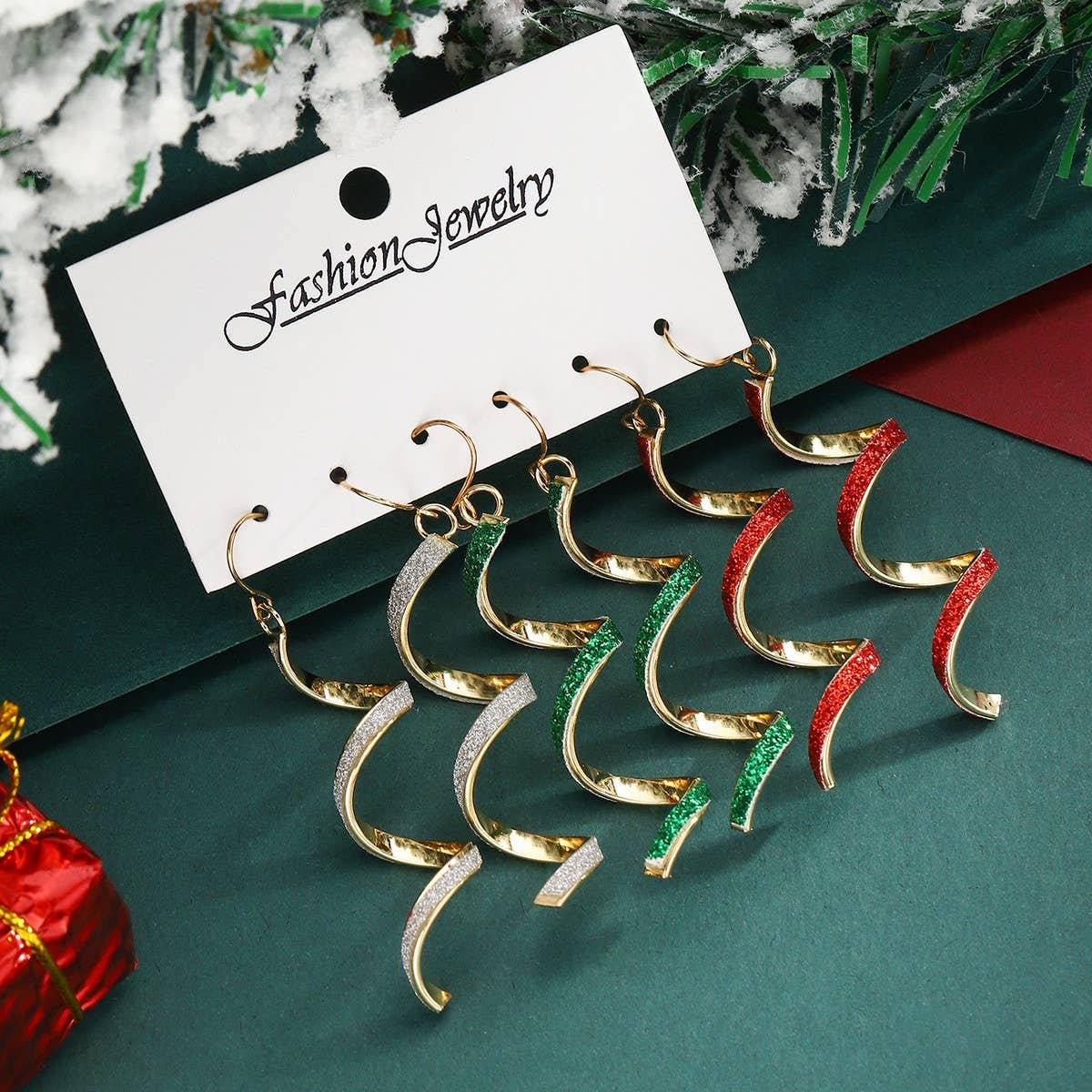 CHRISTMAS ALL-MATCH PERSONALIZED EARRINGS SET