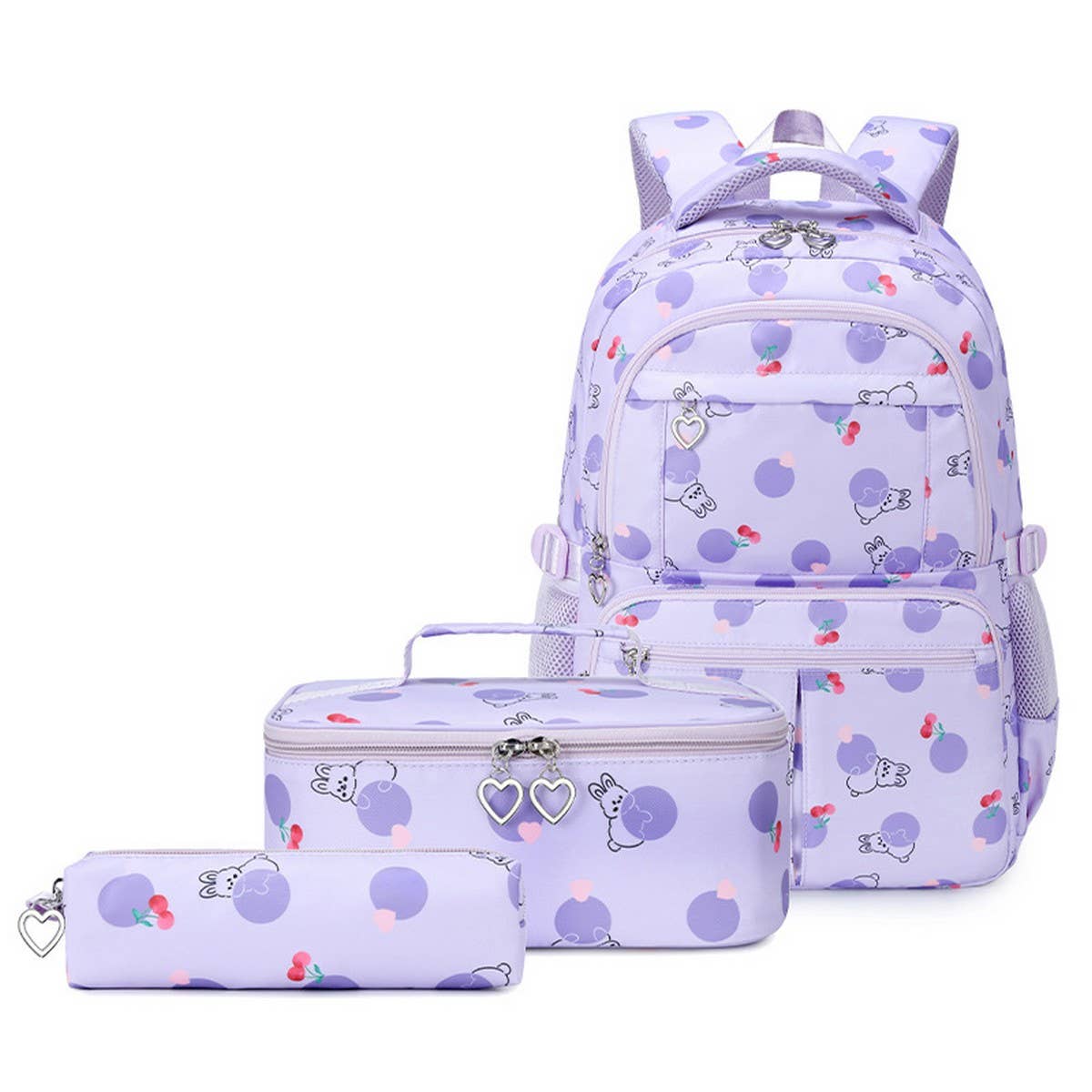 Waterproof Backpacks for School Girls ?3-Piece Set_CWAB5381