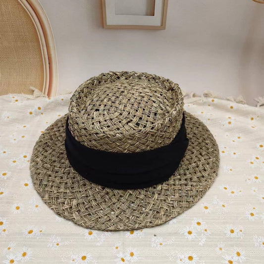 New hand-woven sun protection straw hat_CWAH3561