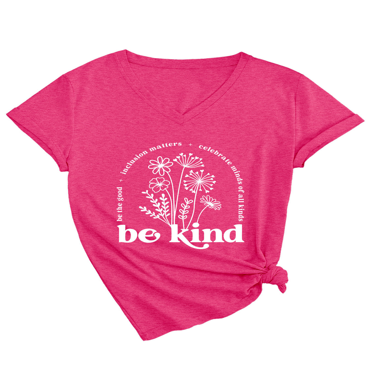 Women??¢s Summer T-Shirt ??Elegant V-Neck Style_CWTTS1542