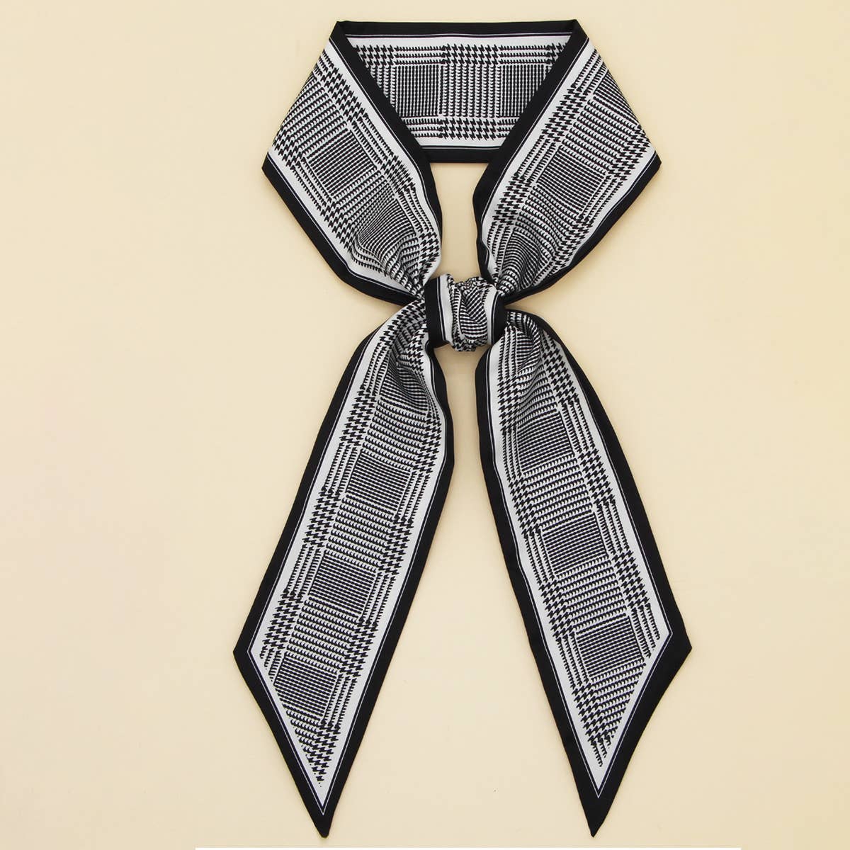 Letter Floral Twilly Scarf ? Hair Ribbon & Bag Tie