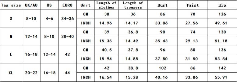 Printed sexy long-sleeved top and shorts set