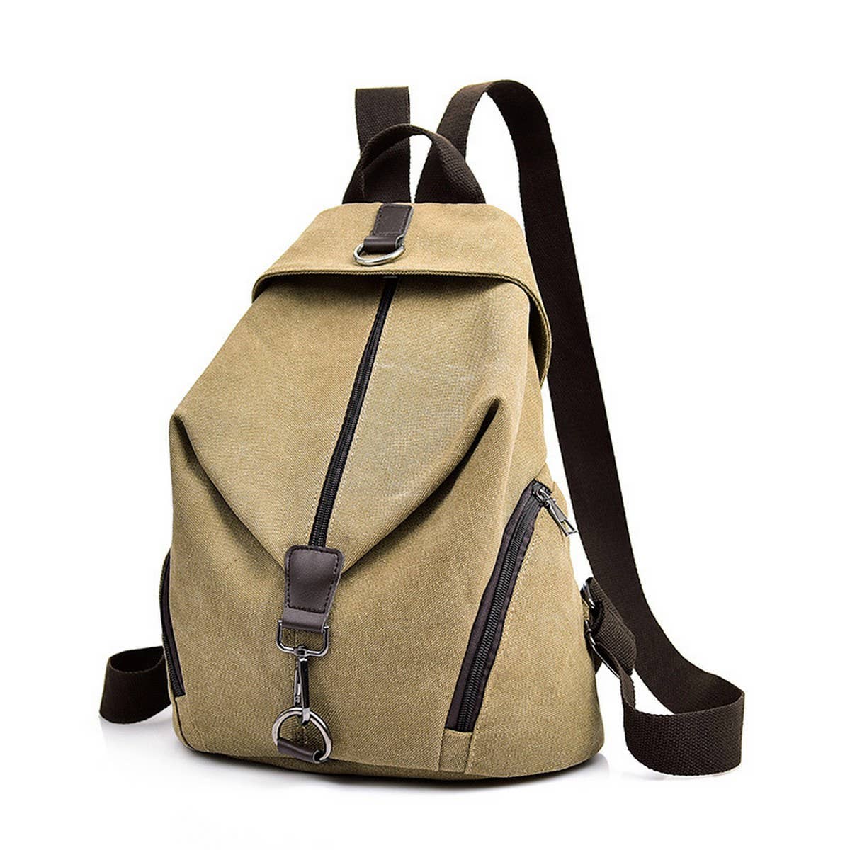VINTAGE BACK-TO-SCHOOL CASUAL TRAVEL CANVAS BAG_CWAB2211