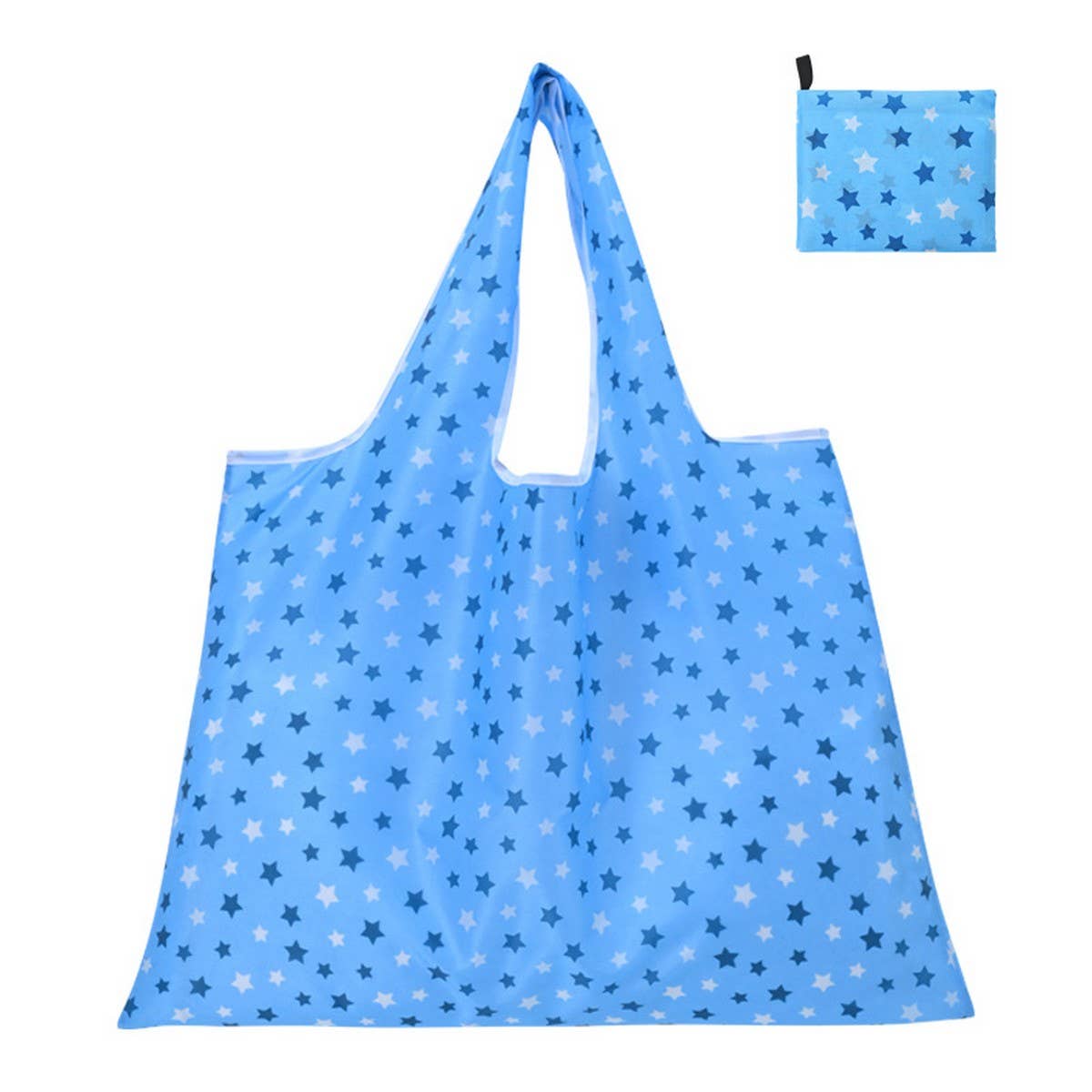 LARGE CAPACITY OXFORD CLOTH FOLDING SHOPPING BAG_CWAB3463