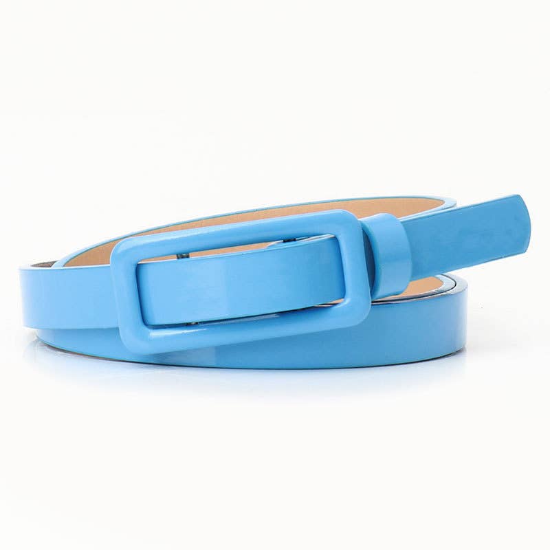 Candy-colored versatile jeans dress belt