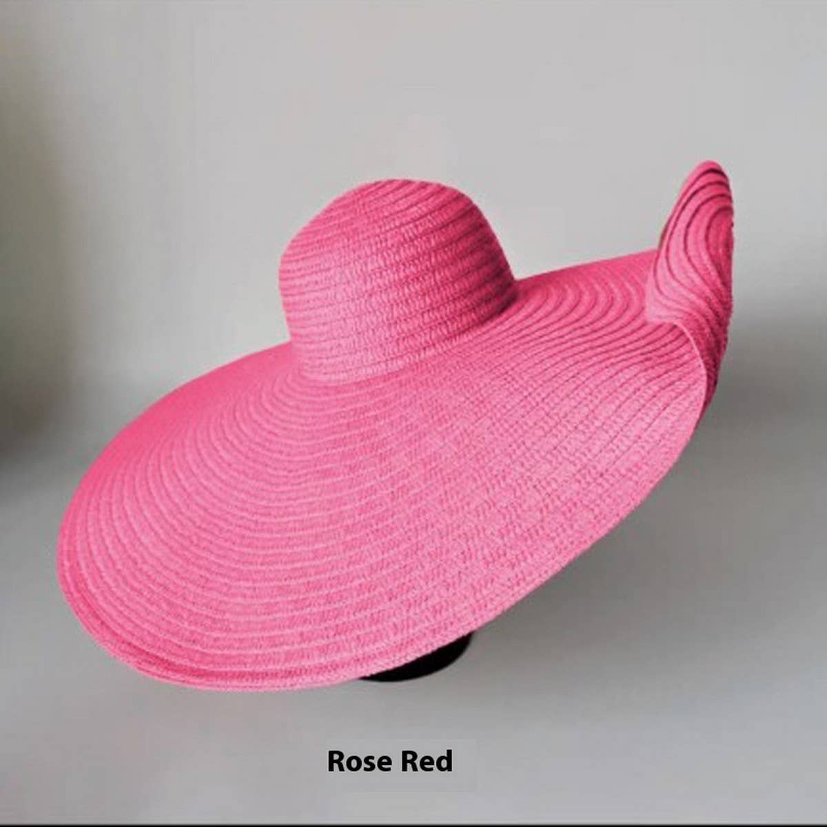 Summer oversized brim straw hat for women_CWAH3399
