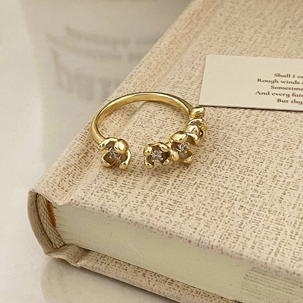 FASHION BUTTERFLY ADJUSTABLE RING FOR WOMEN_CWAJE3104