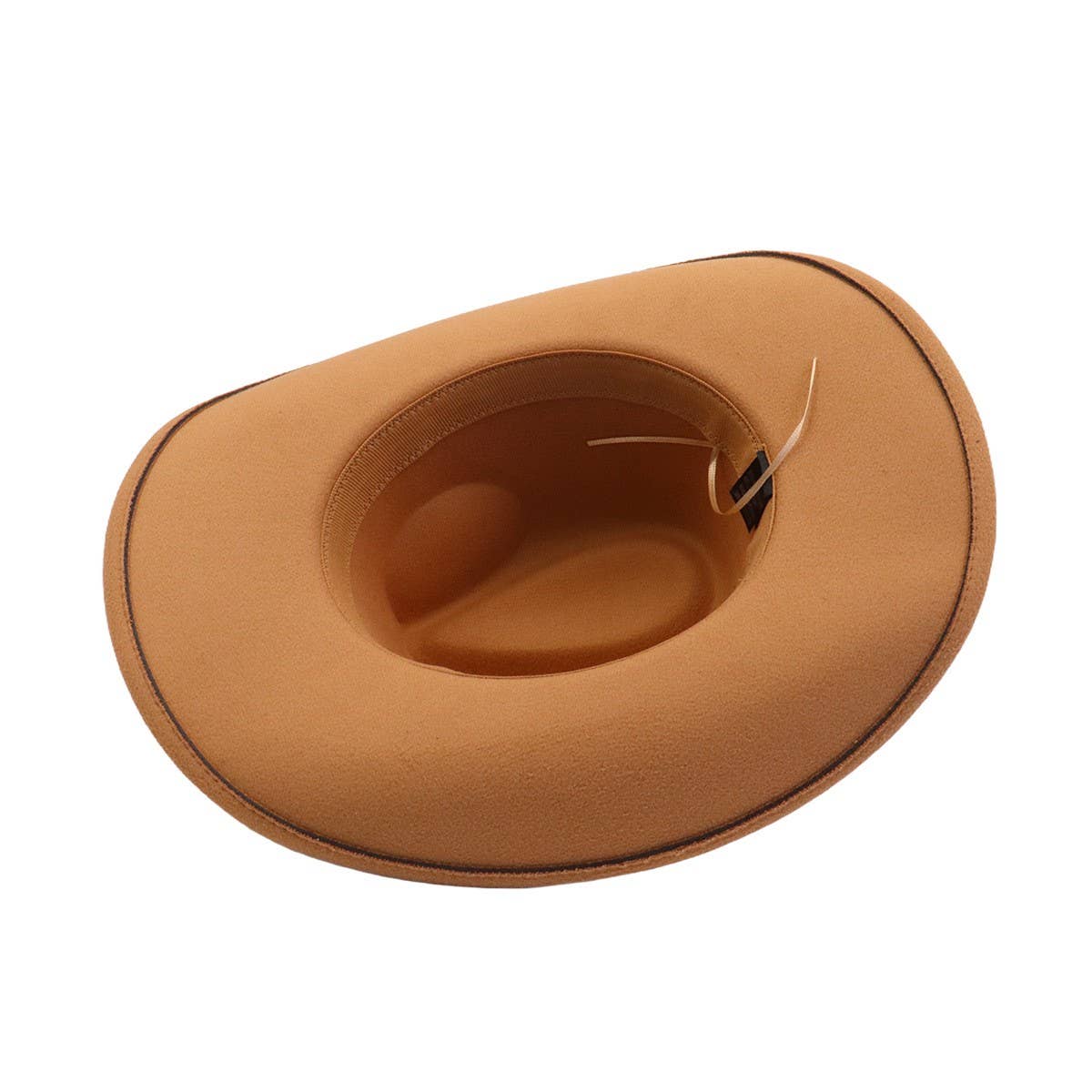 Western Cowboy Fedora Hat  Felt Ethnic_CWAH04432