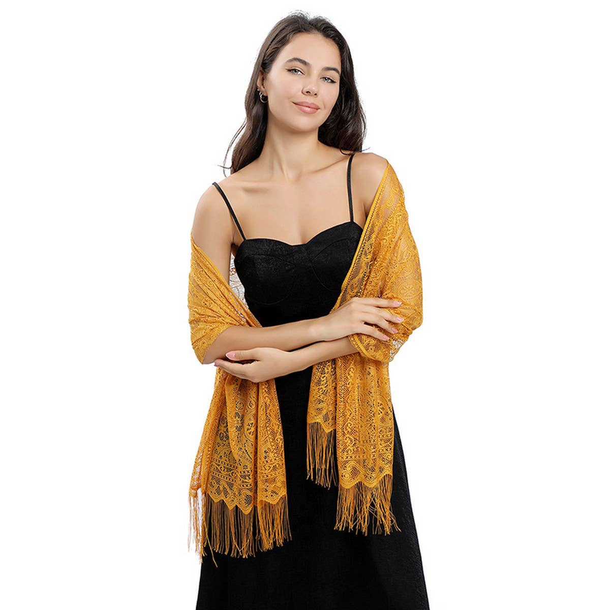 HOLLOW NEW STYLE MIN WHIRLWIND CASHEW SHAWL