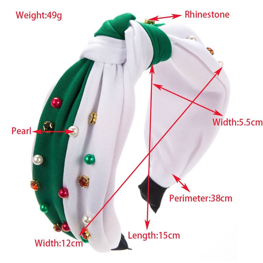 CHRISTMAS COLOR MATCHING HAIR ACCESSORIES