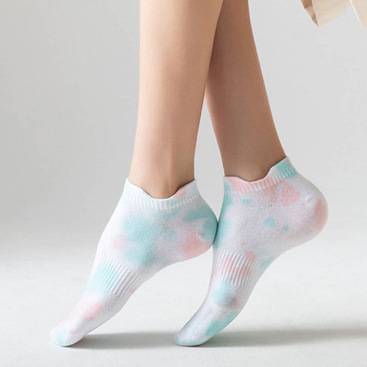 WOMEN TIE-DYE ANTI-DROP HEEL SOCKS