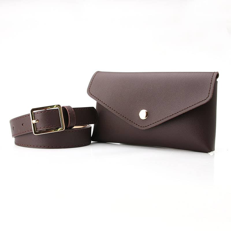 Versatile trendy fashionable belt mini waist bag