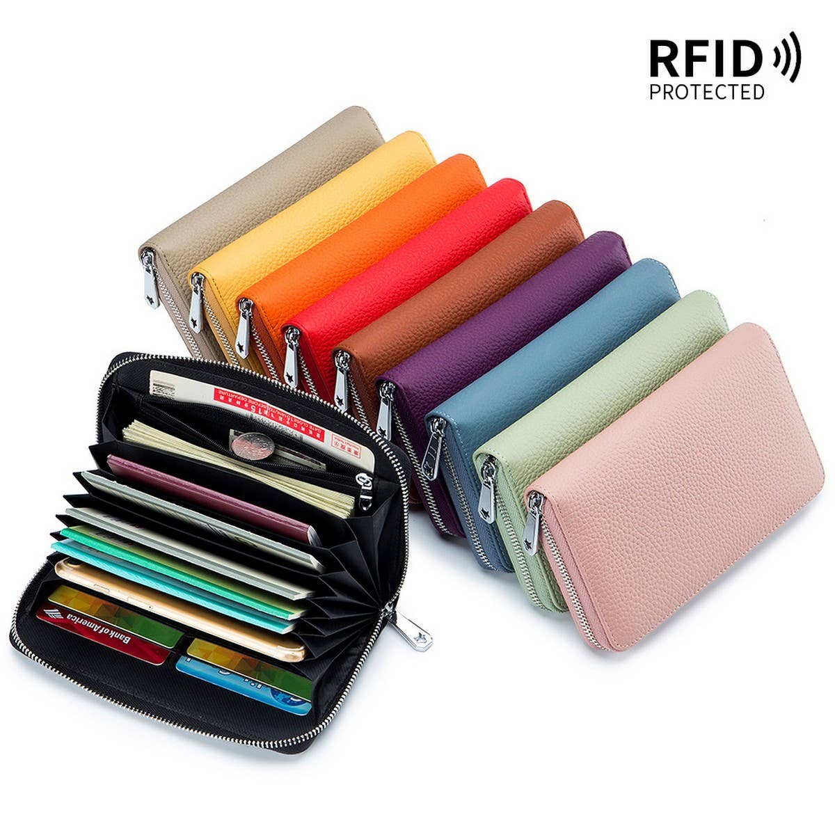 MULTIFUNCTIONAL PASSPORT BAG ANTI-THEFT WALLET_CWAB3742