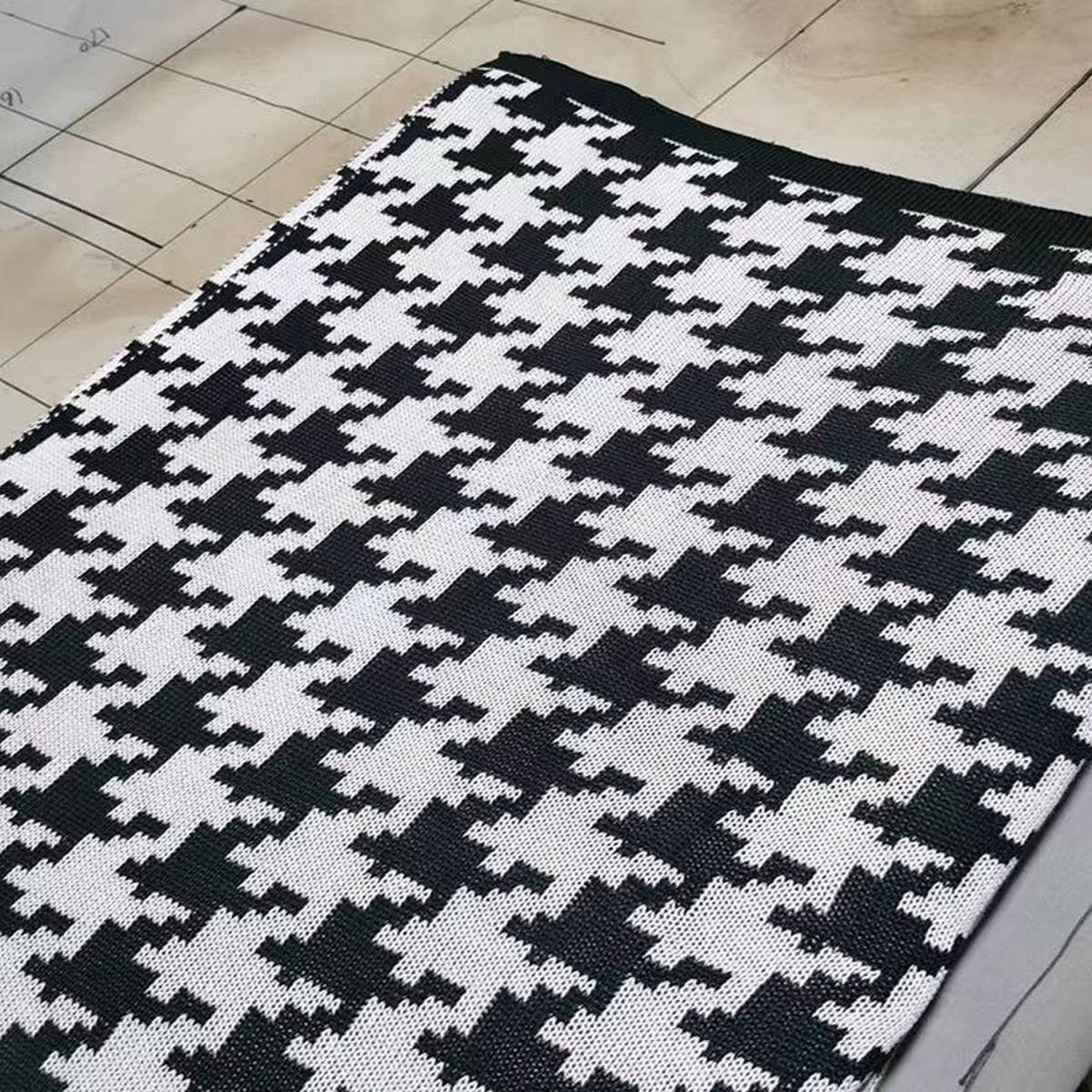 LEISURE PLAID SOFA COVER BLANKET