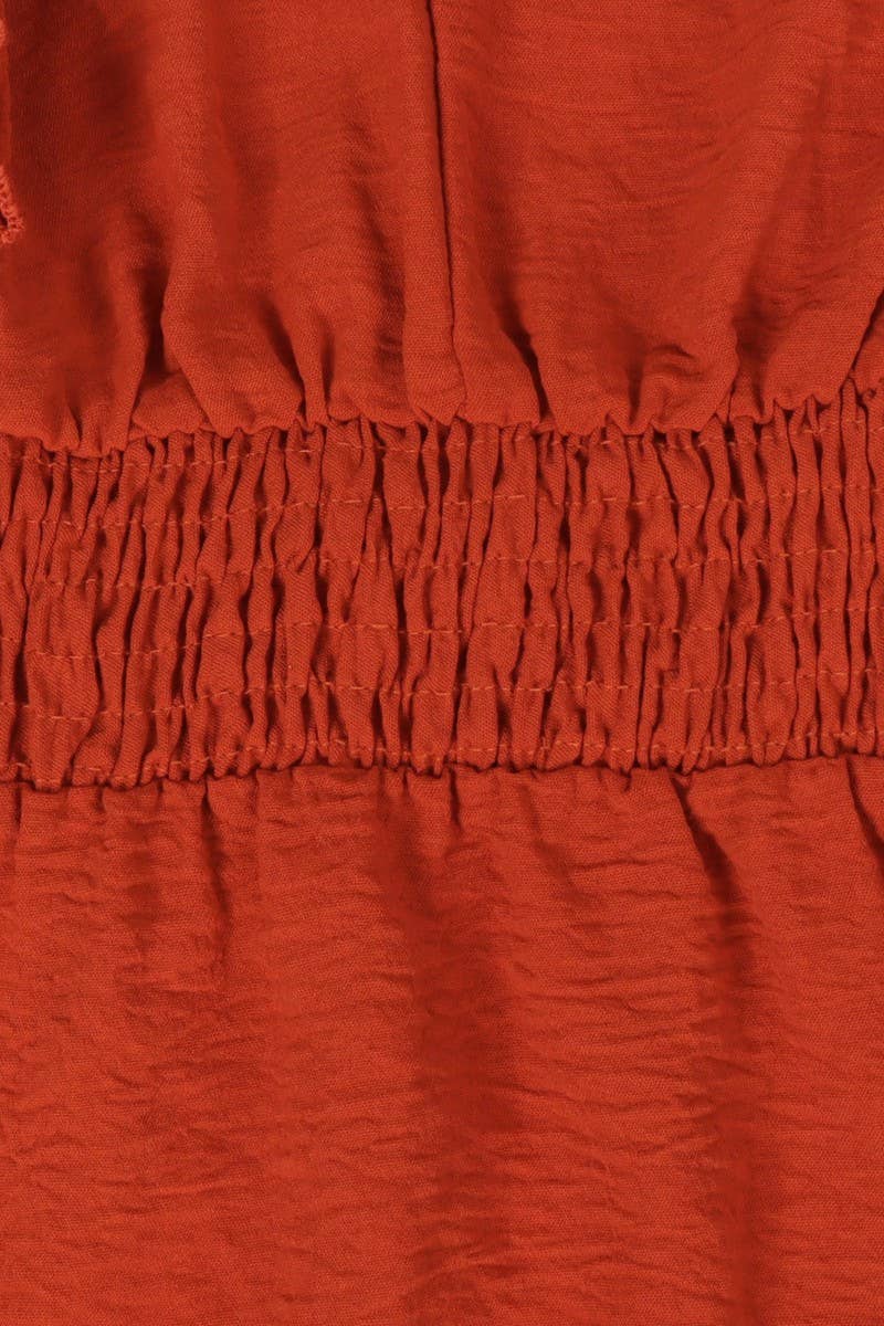 CWDMD2144_V-NECK HIGH-WAISTED CAKE DRESS