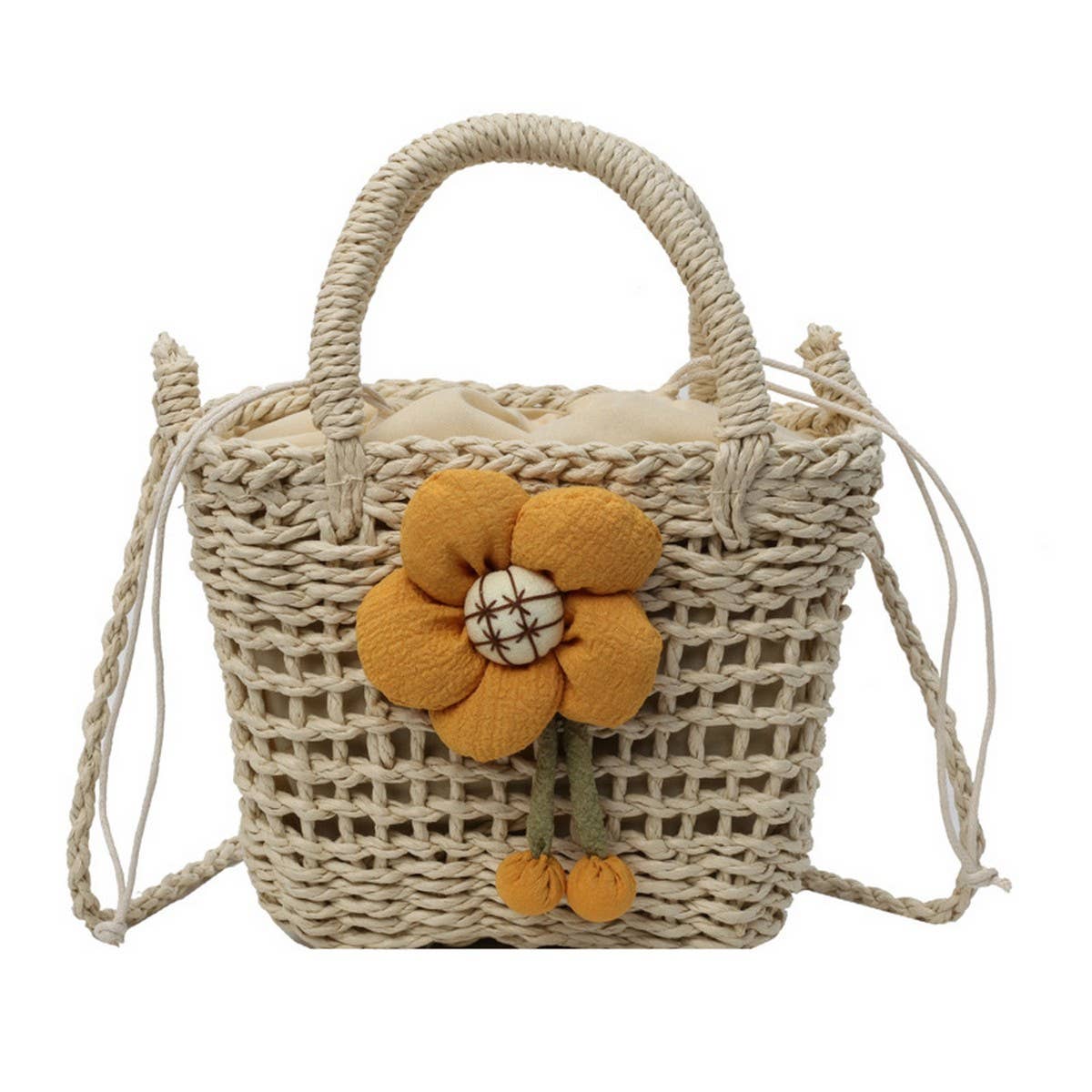 NEW SWEET, SIMPLE AND FASHIONABLE STRAW BAG_CWAB2308