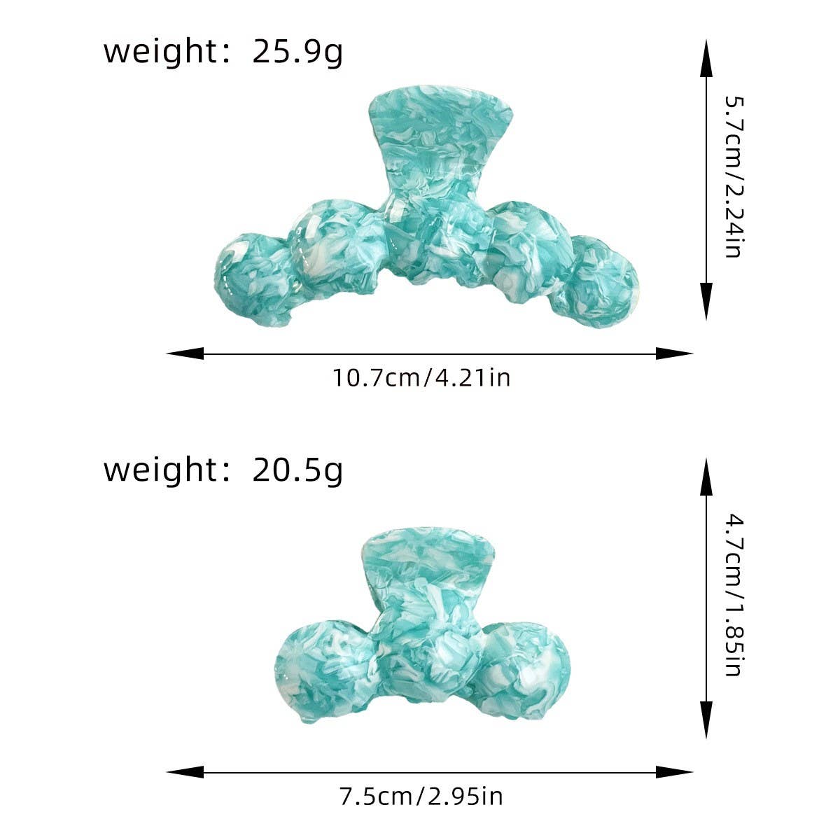 HIGH-END AND ELEGANT ROUND WAVE HAIRPIN_CWAHA1501