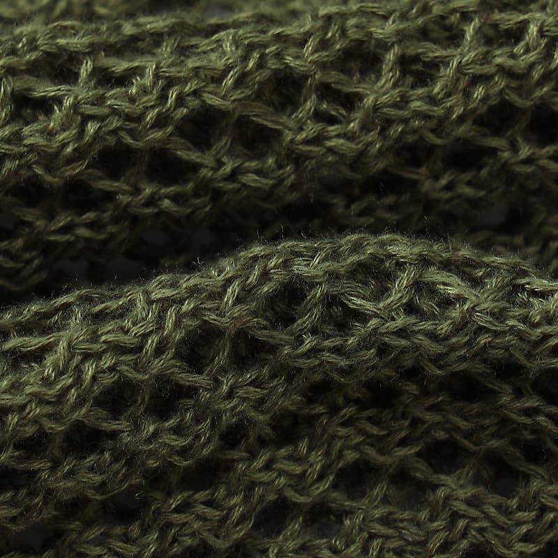 SLIM-FIT KNITTED DRESS WITH BACKLESS WOODEN EARS