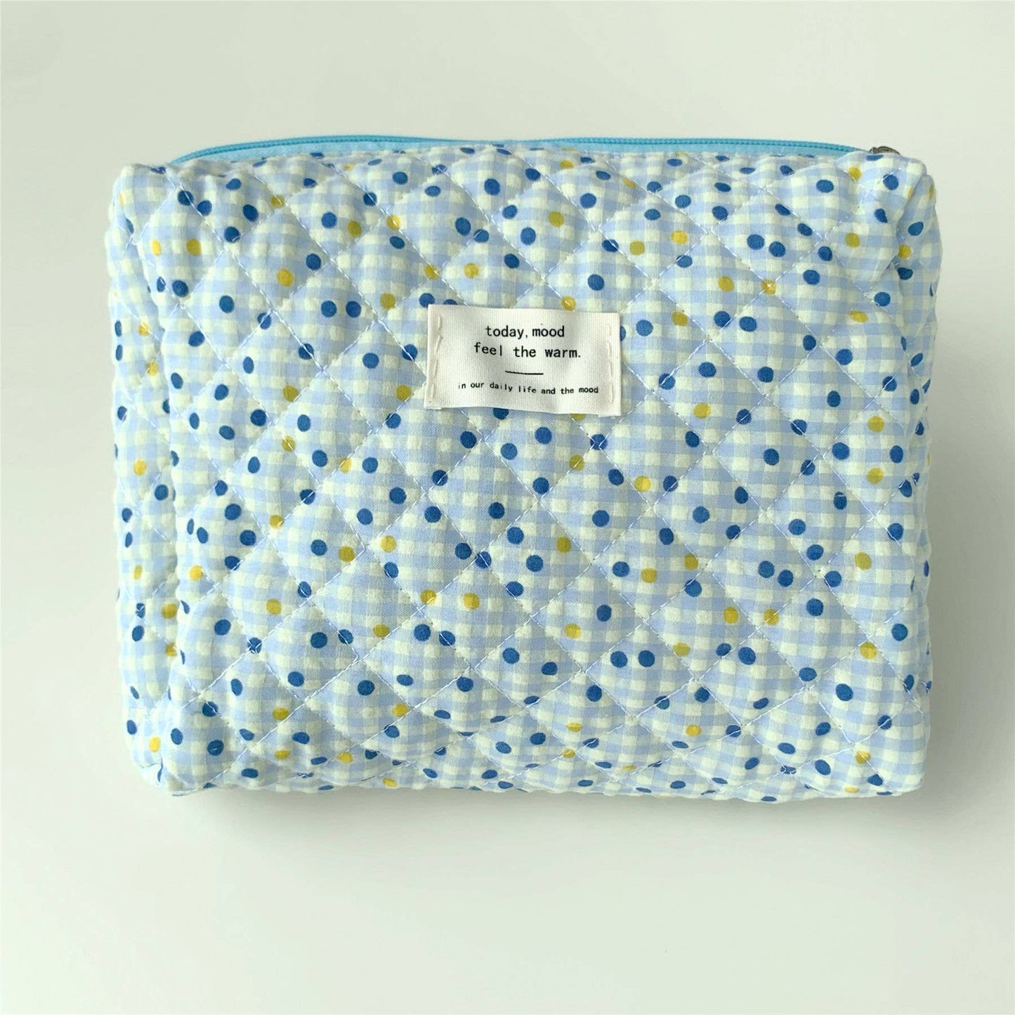 Floral storage bag large-capacity cosmetic bag