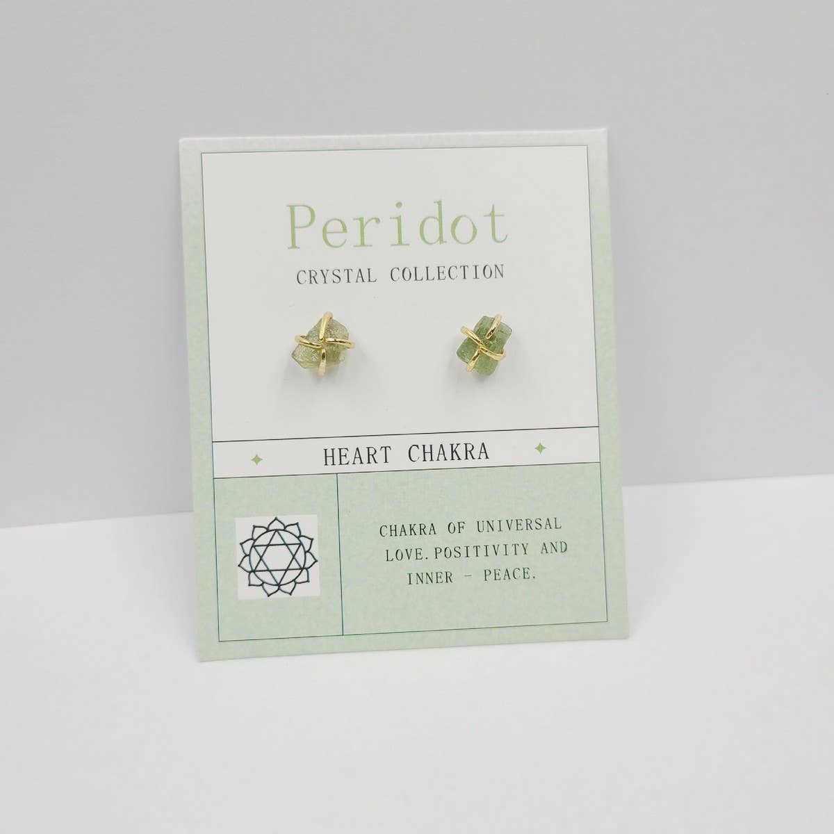 NATURAL STONE FOUR CLAW EARRINGS