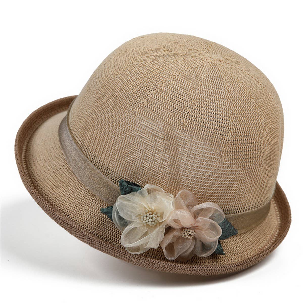 STYLISH AND ELEGANT FLOWER POT HAT_CWAH1502