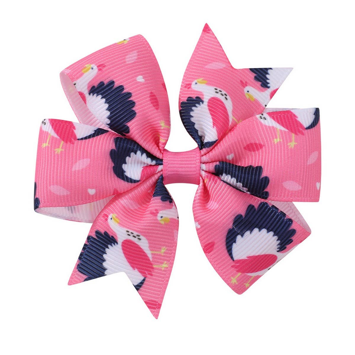 Thanksgiving Turkey Pumpkin Tail Hair Clip