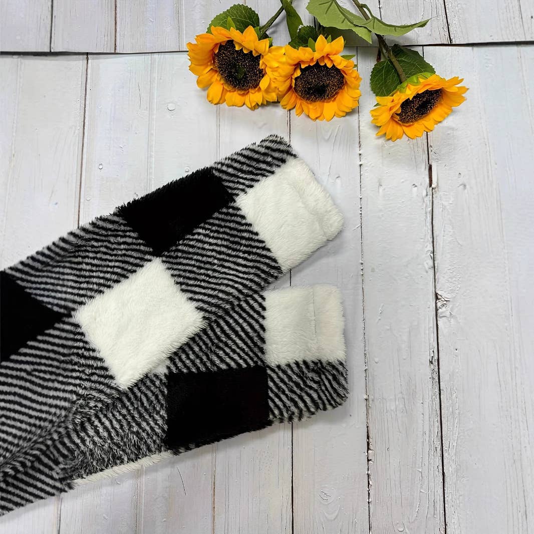 Grid Plush Joker More Fashionable Leisure Coat