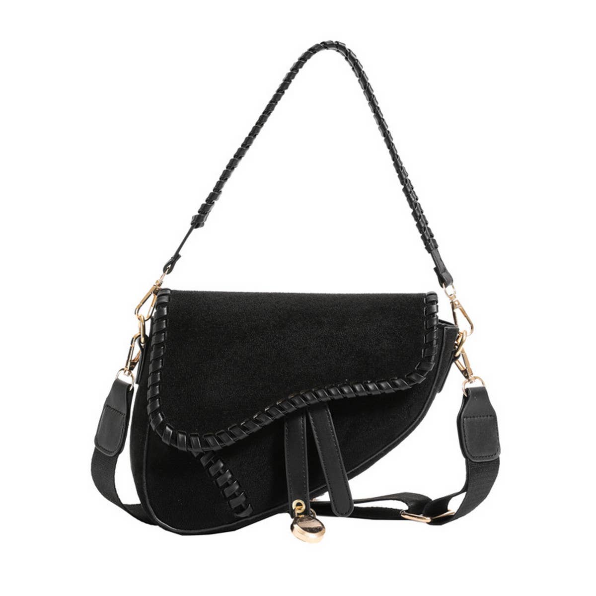 WOMEN FASHIONABLE SHOULDER UNDERARM BAG_CWAB1597