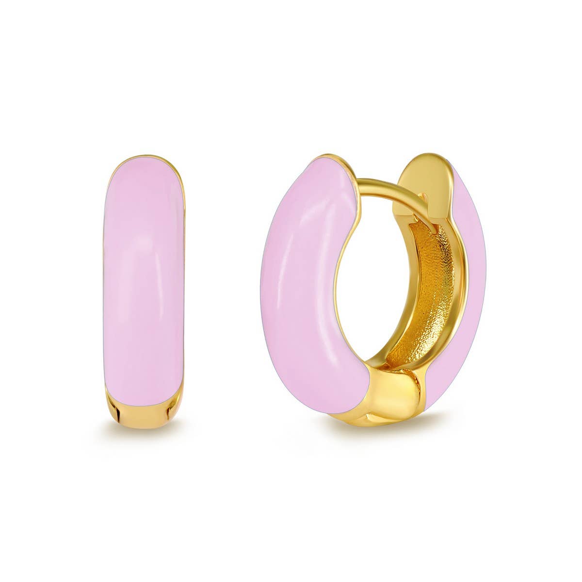 GEOMETRIC FRESH SWEET ROUND OIL DROP EARRINGS