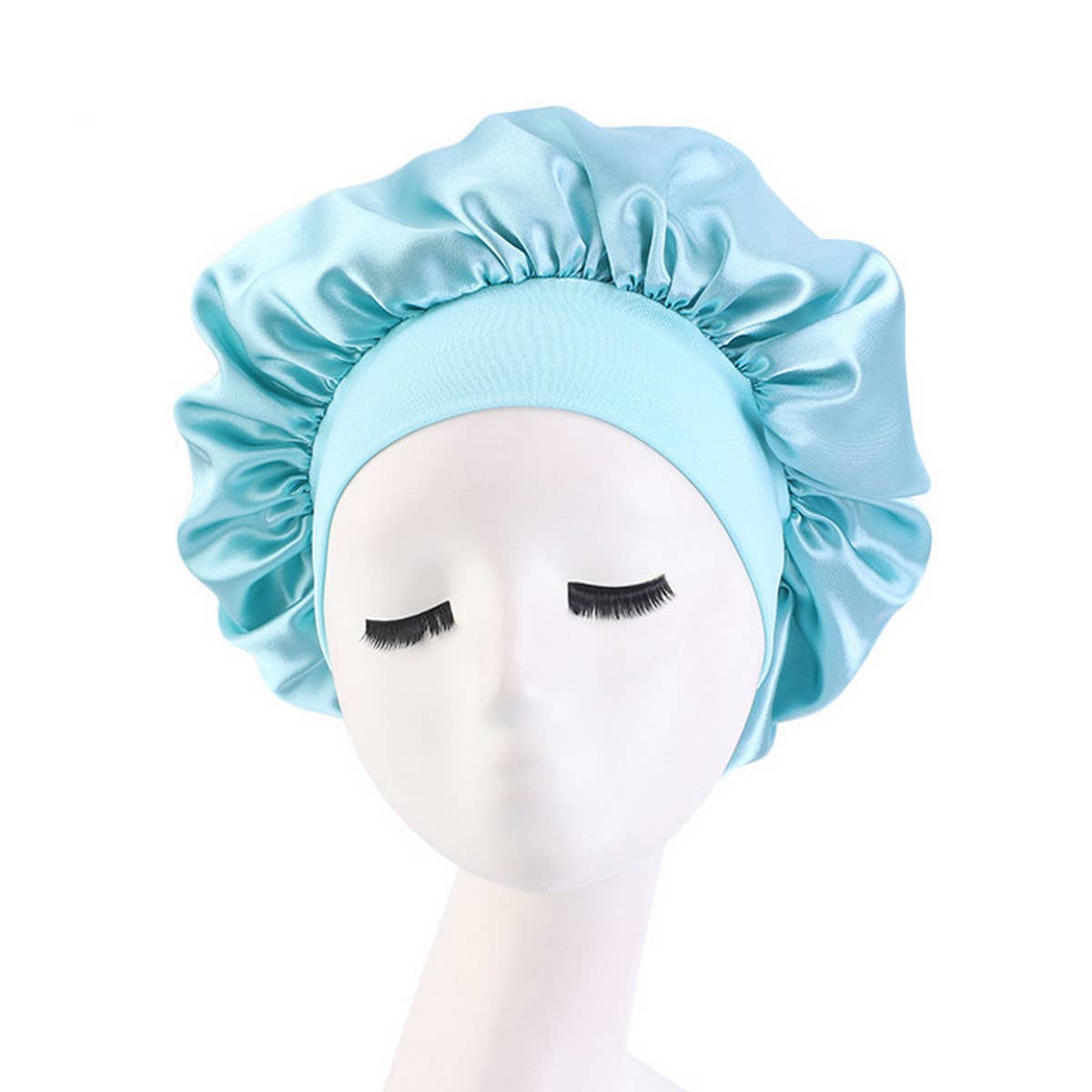 NEW WIDE-BRIMMED NIGHTCAP WITH HEADBAND_CWAH1486