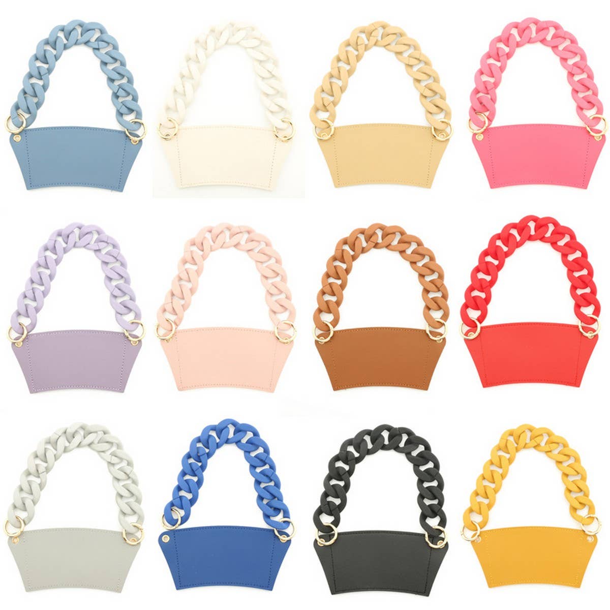 Macaron Color Phone Case Chain, DIY Bag Strap_CWAB5100