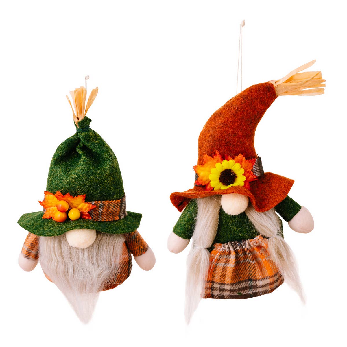 THANKSGIVING HARVEST SEASON GNOME PENDANT