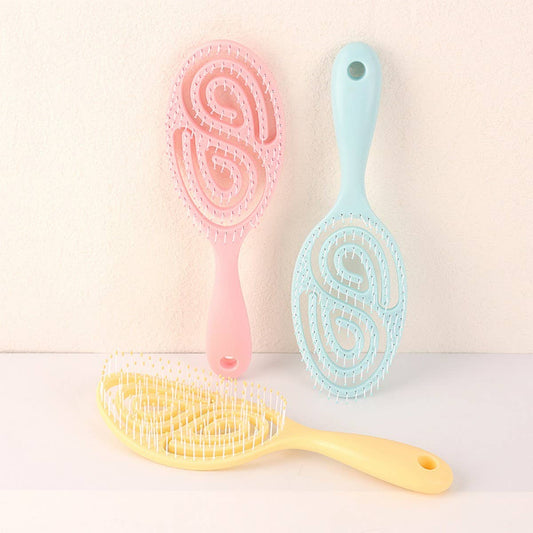 MACARON COLOR WET DUAL USE MASSAGE COMB