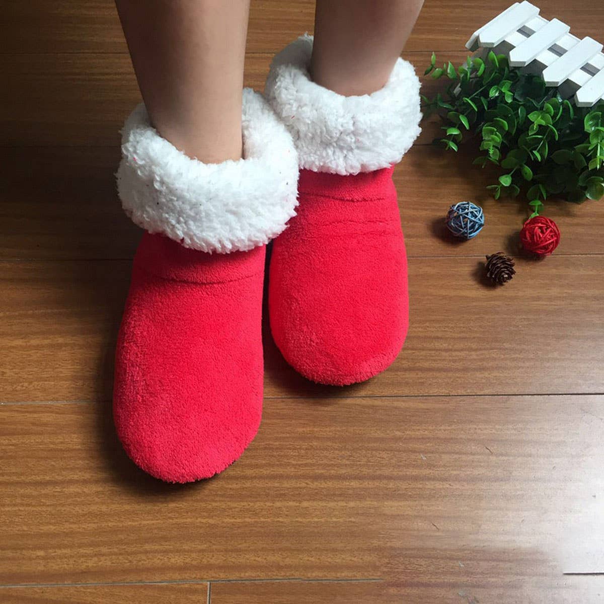 WINTER MEN AND WOMEN THICK WARM SOCK SLIPPERS