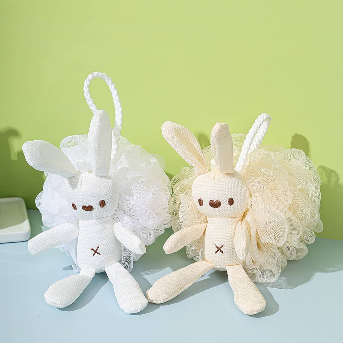 CORN RABBIT BATH BALL CARTOON CHILDREN BATH POUF
