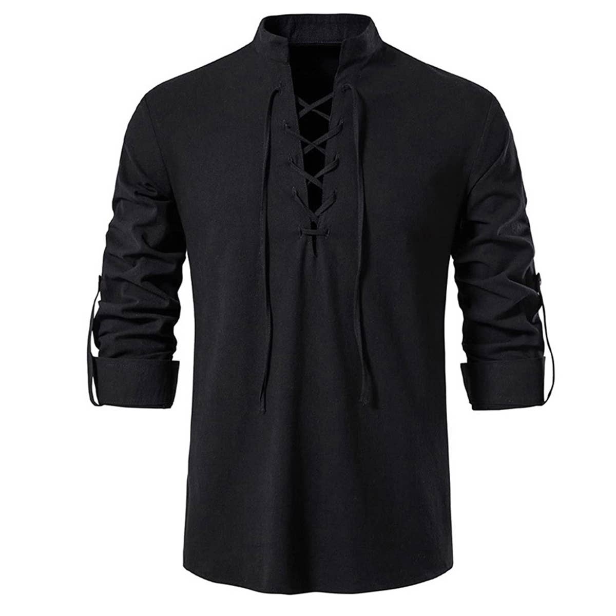 HALLOWEEN COS MEDIEVAL WIZARD LONG SLEEVE SHIRT