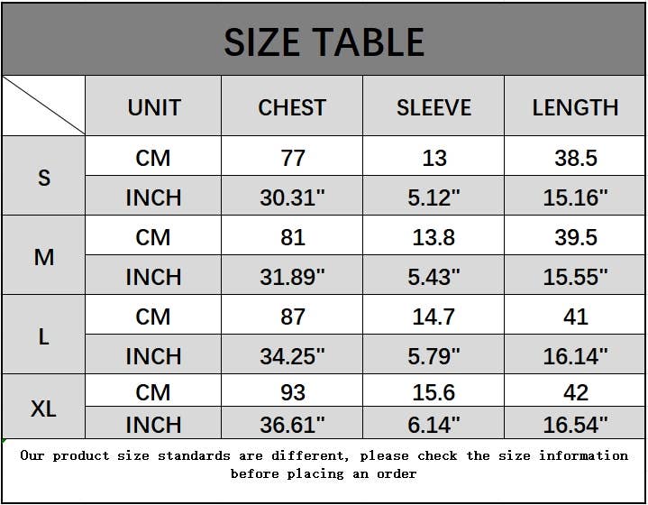 Solid color backless design short T-shirt top