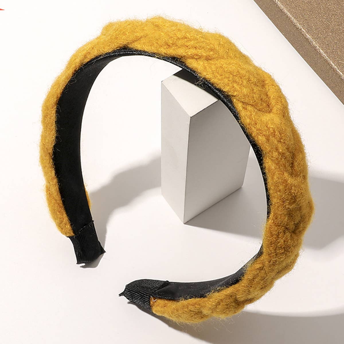 WOOL BRAIDED WIDE HEADBAND_CWAHA0238