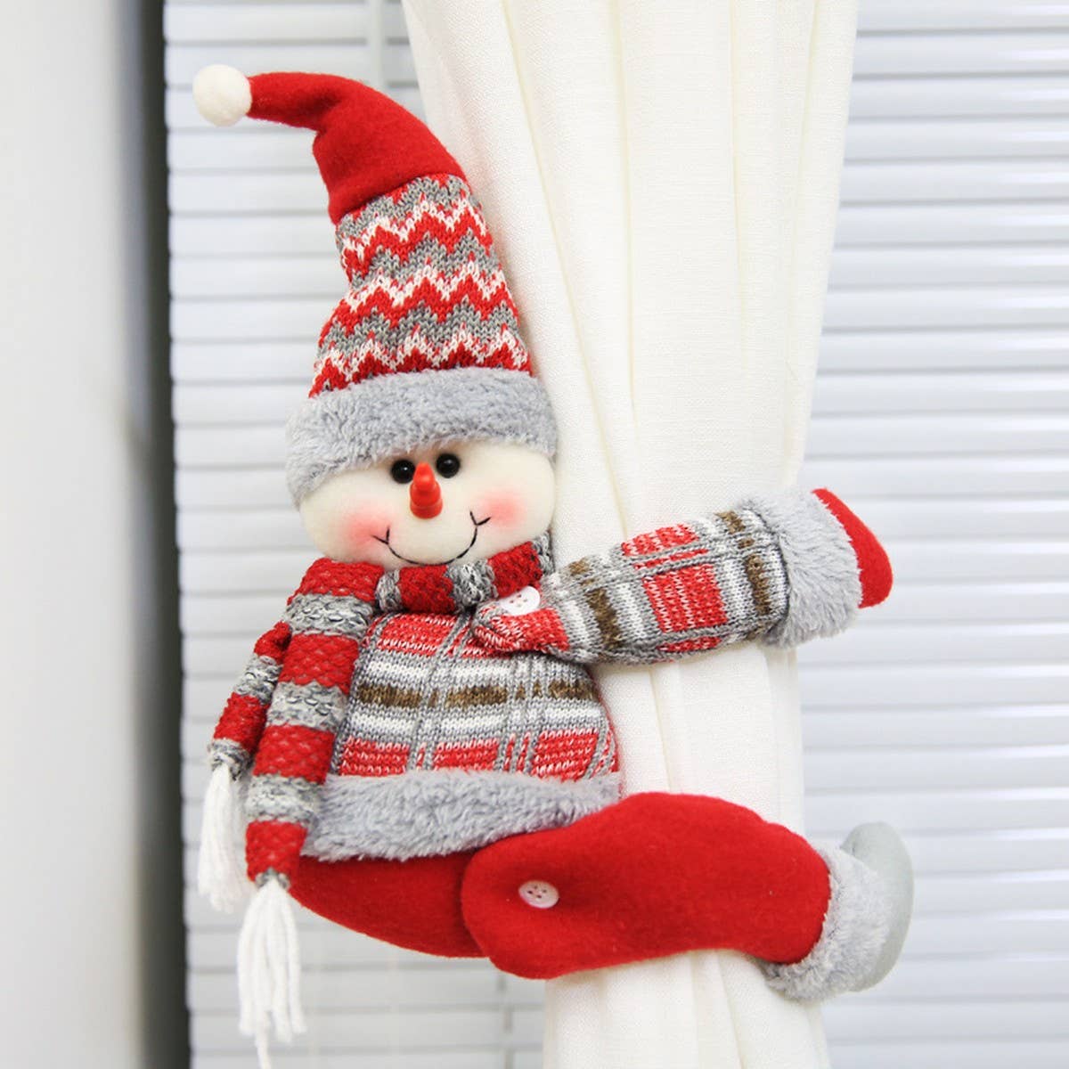 CWMM1744_Christmas Cartoon Figure Curtain Buckle Curtain Tie