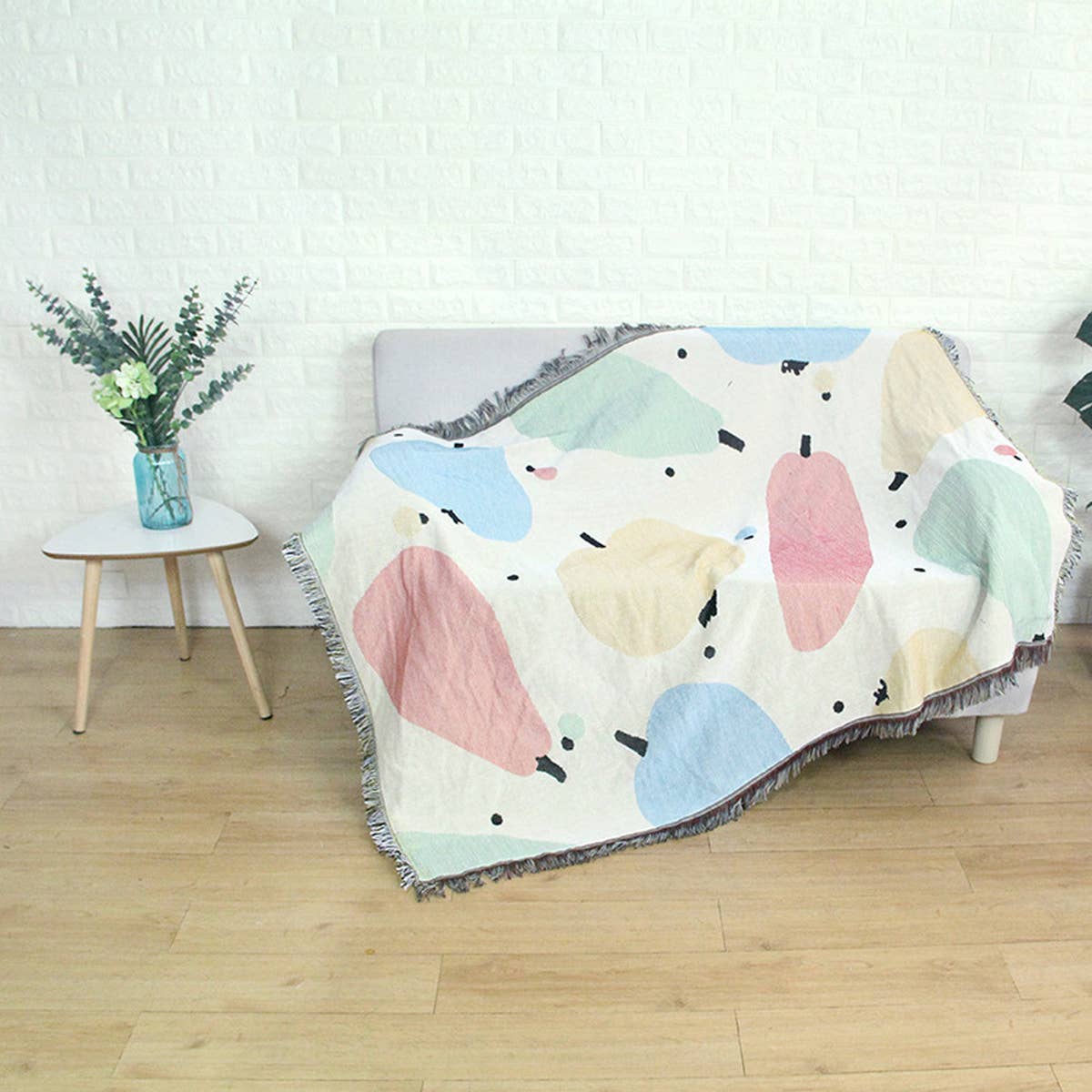 JACQUARD SOFA BLANKET CAMPING BLANKET