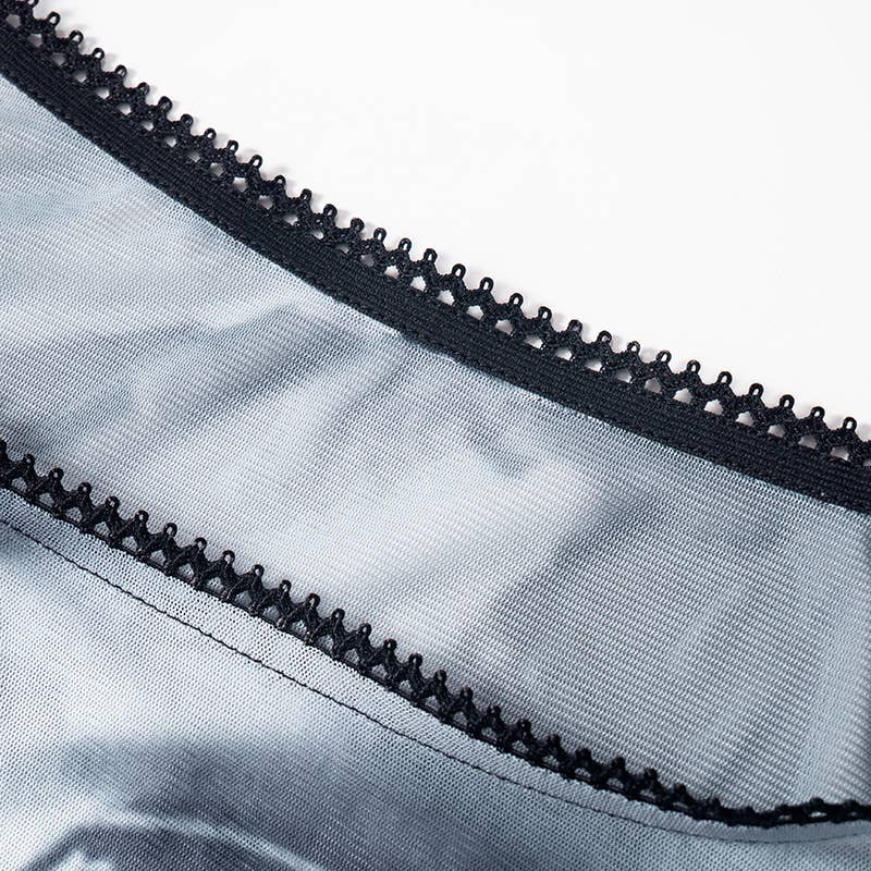 PRINTED CREW NECK DRESS WITH FLARED SLEEVES