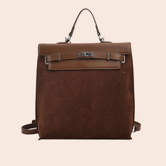 VINTAGE CASUAL PU LEATHER BACKPACK FOR WOMENS_CWAB1789