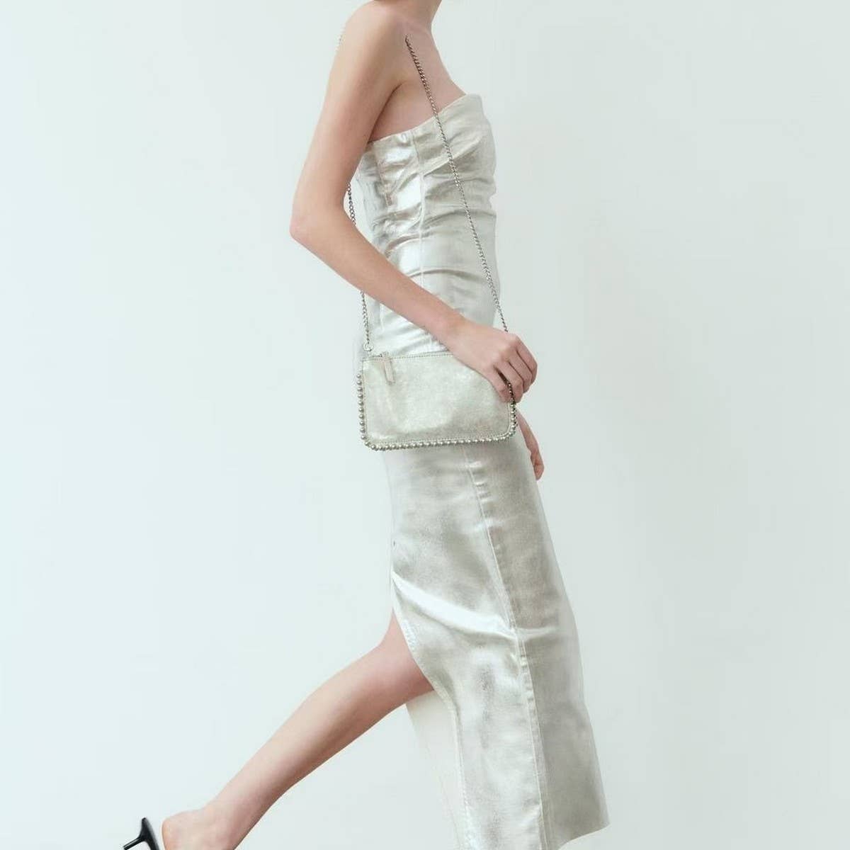 NEW STYLE CHAIN FASHION RIVET SHOULDER BAG_CWAB3425