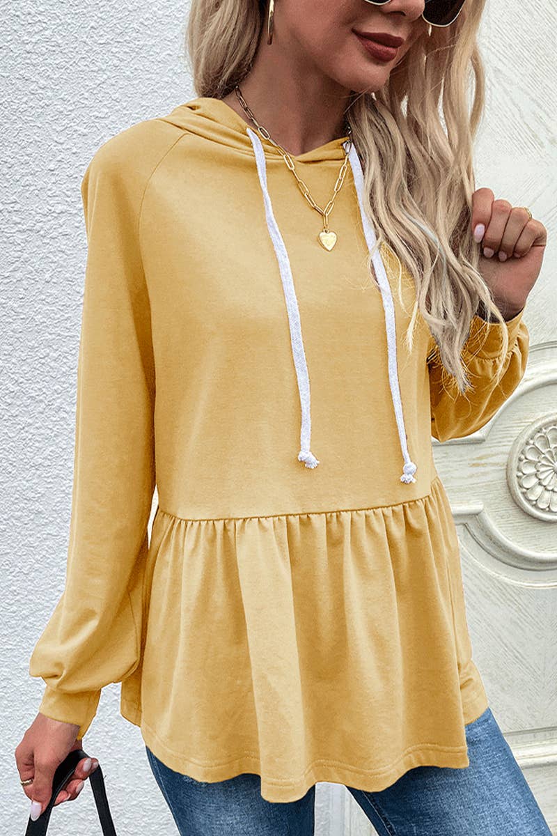 CWOHOL1089_MULTICOLOR DESIGN HOODED SOLID COLOR SWEATSHIRT