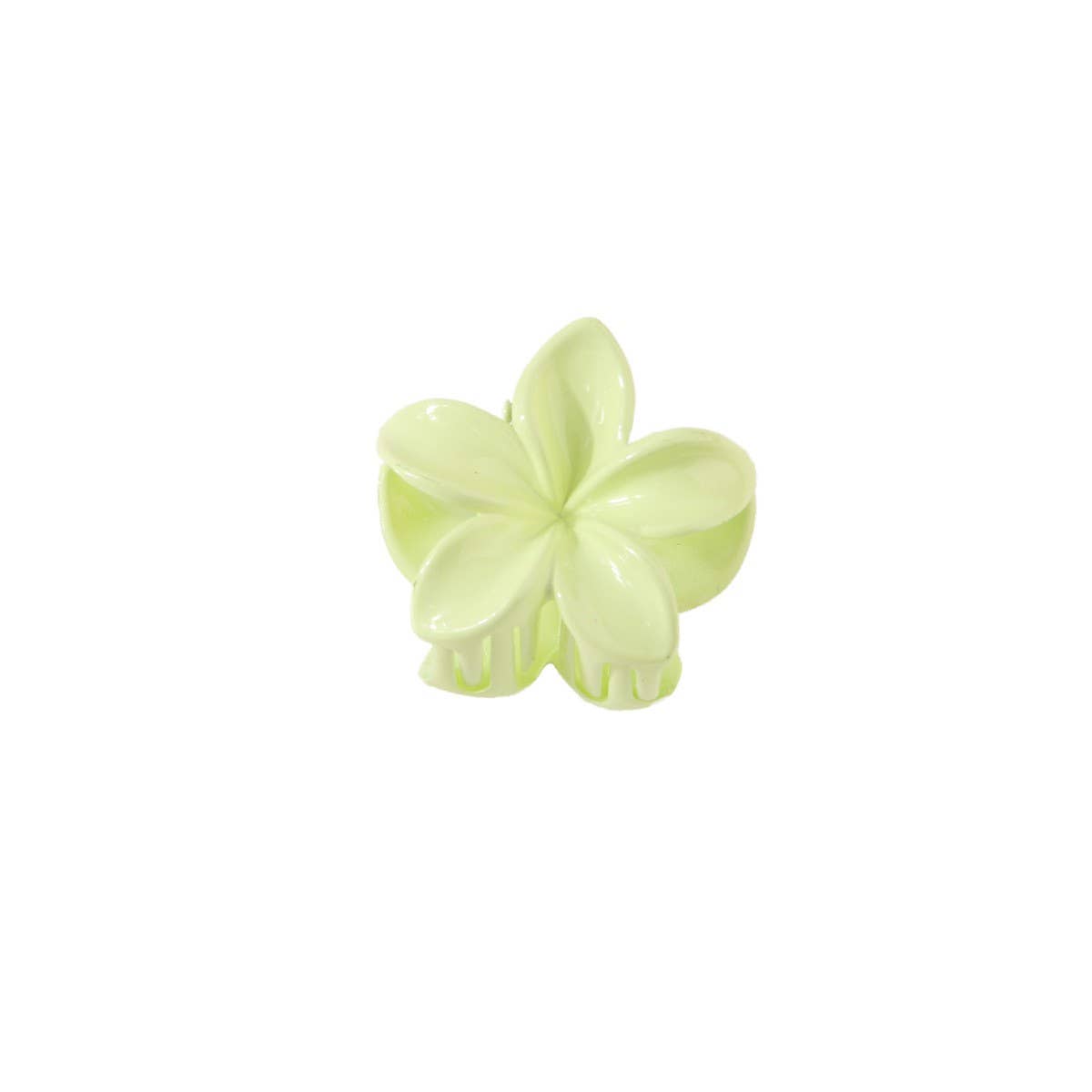 Candy Color Plumeria Claw Clip, Small Flower Clip_CWMM4939