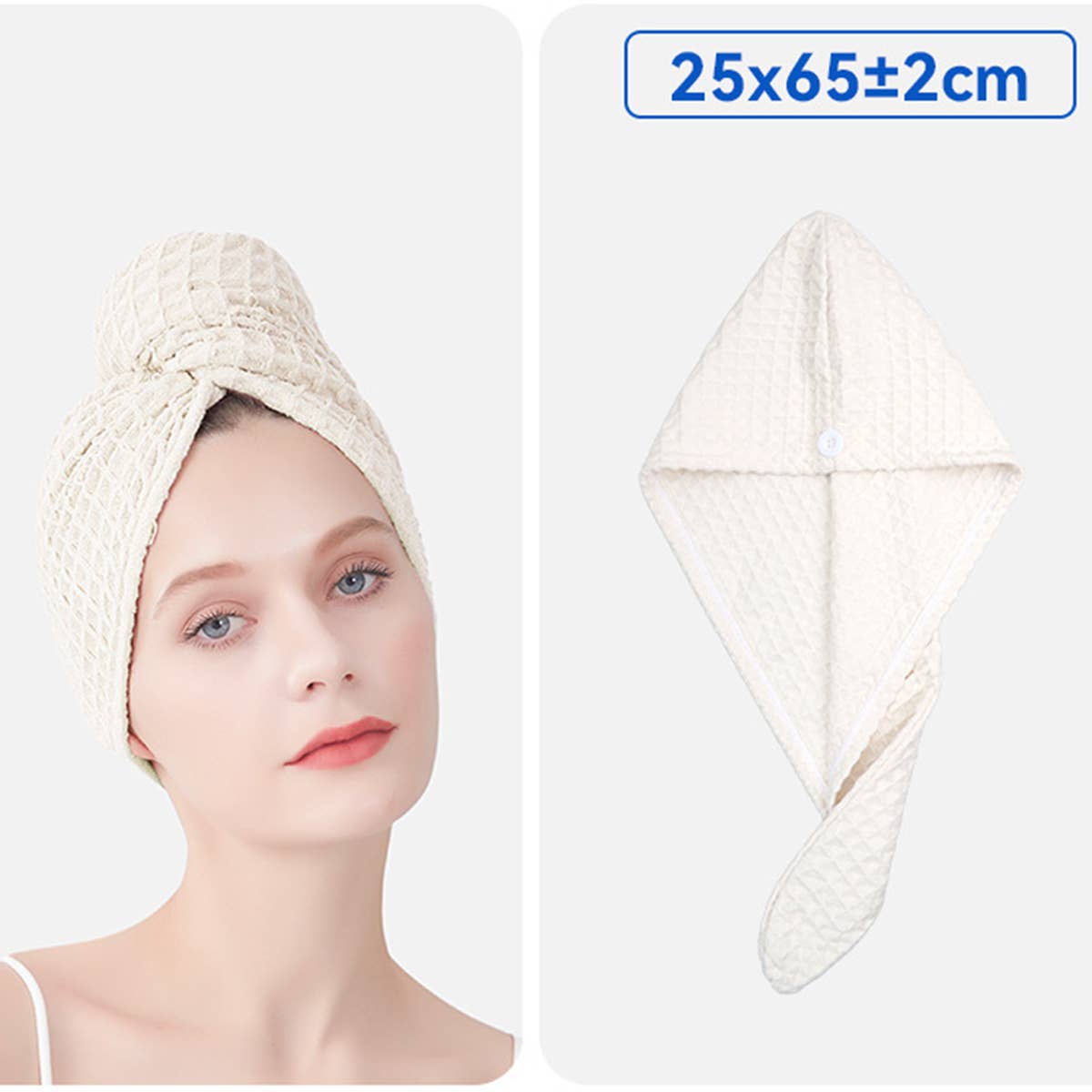 CWMM8351_SOFT, THICK AND ABSORBENT DRY HAIR CAP