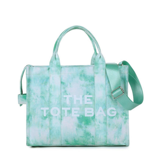 NEW CANVAS LETTER LARGE CAPACITY SHOULDER BAG_CWAB2426