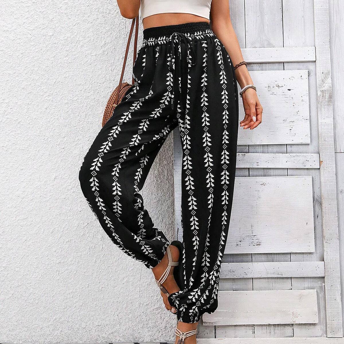 MESH WIDE LEG BLOOMERS