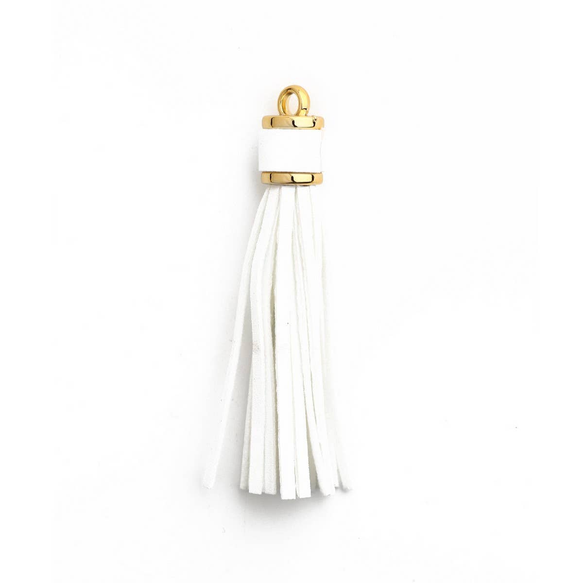 Leather Fringe Keychain, PU Tassel Bag Charm_CWAB5007